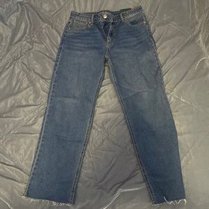 Straight-Legged Jeans